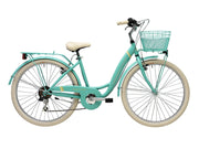 bicicleta adriatica panda 26 lady 6v verde mat 42 cm
