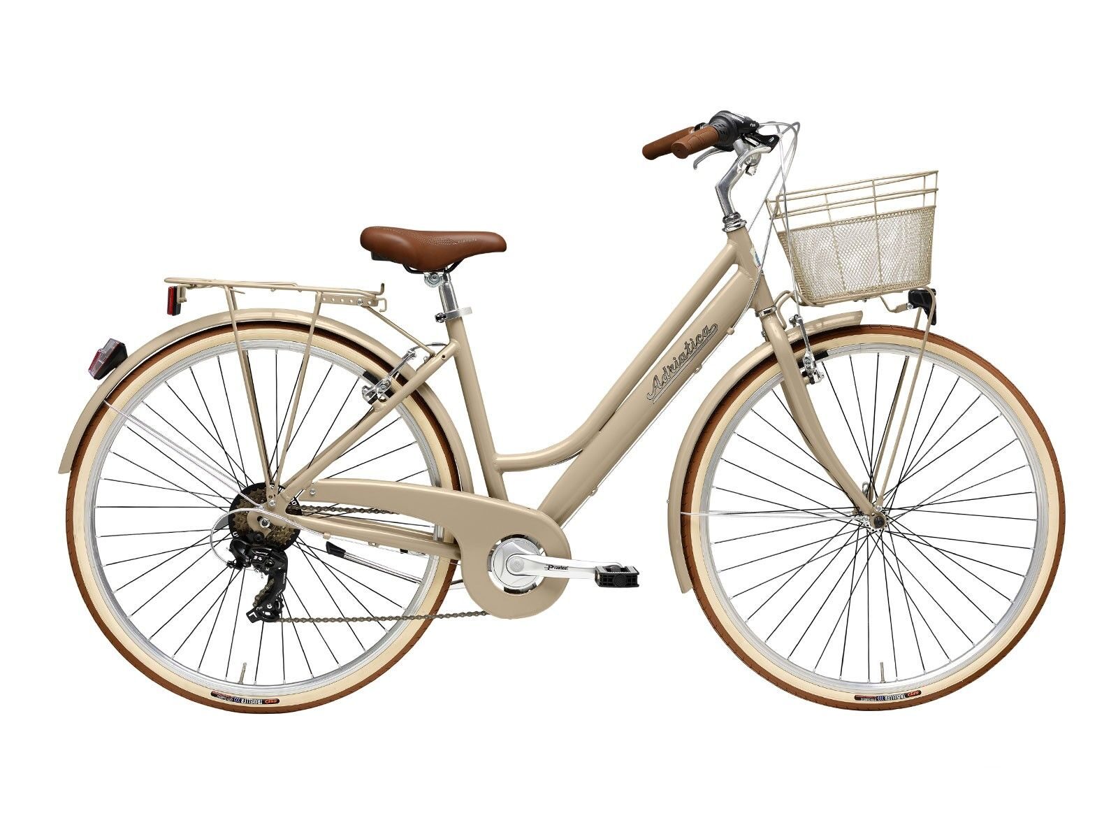 bicicleta adriatica retro lady 28 maro deschis 450mm