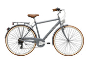 bicicleta adriatica retro man 28 gri mat 550mm