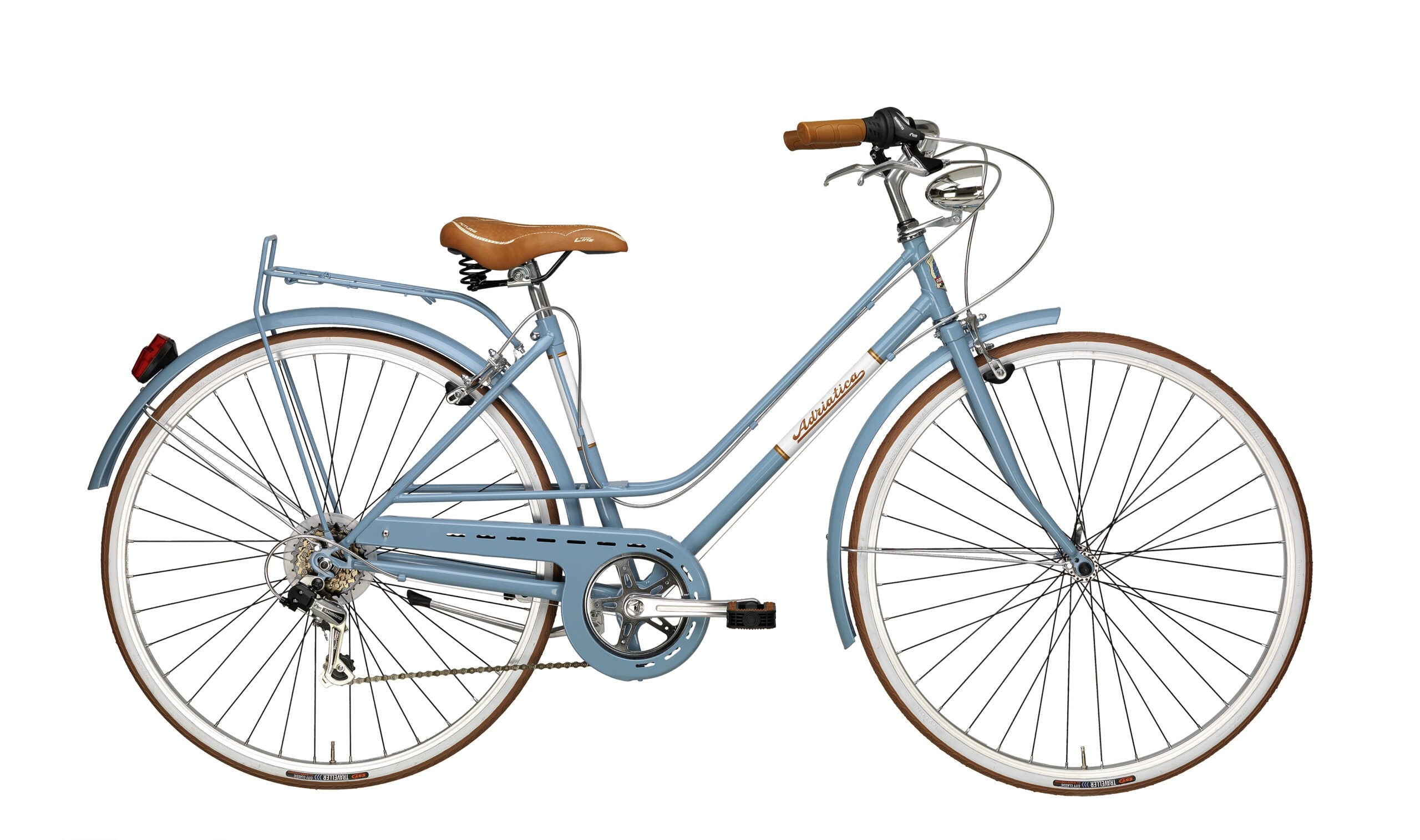 Bicicleta Adriatica Rondine Lady 28 6V Albastra 45 cm