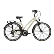 bicicleta adriatica sity 2 lady auriu gri 45 cm