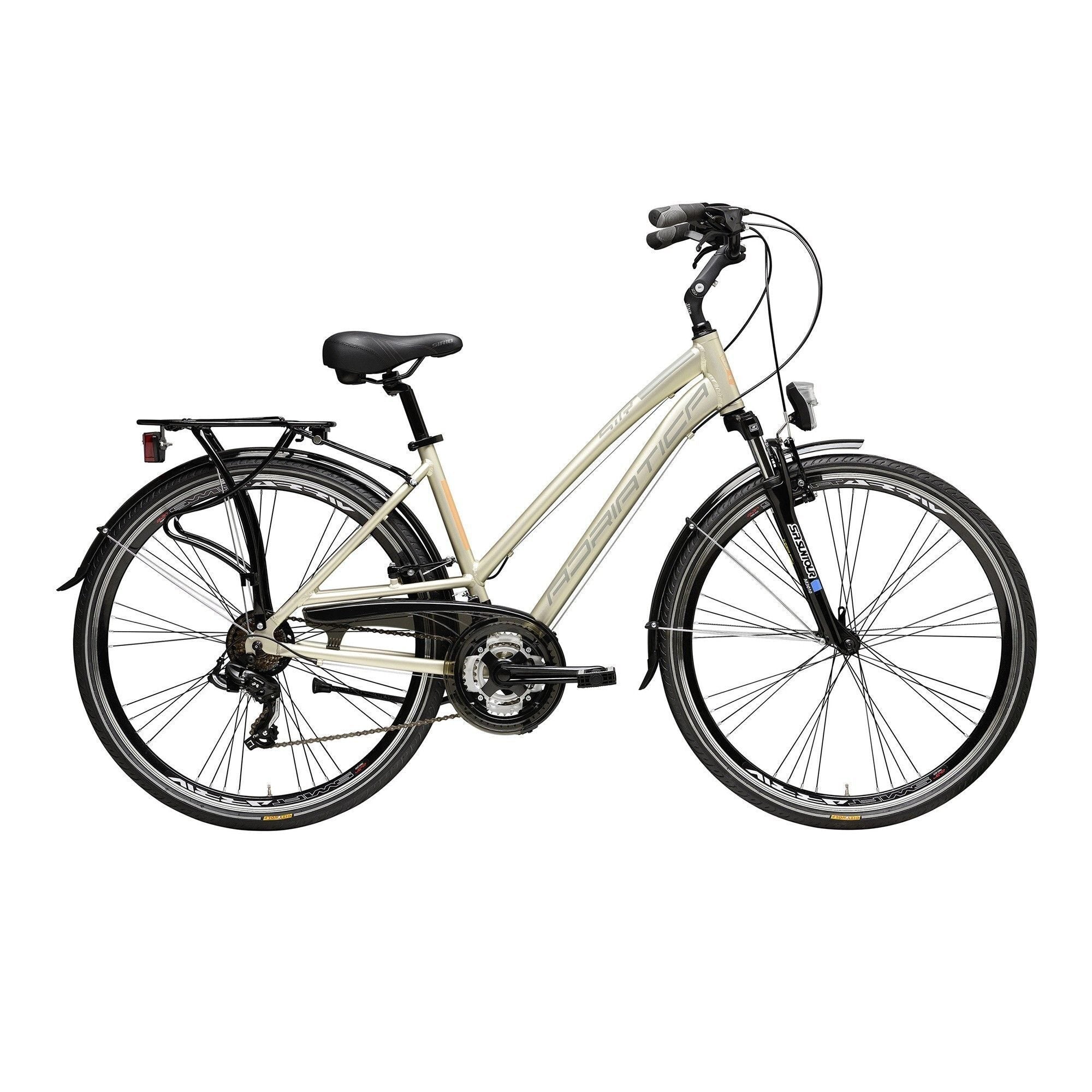 bicicleta adriatica sity 2 lady auriu gri 45 cm