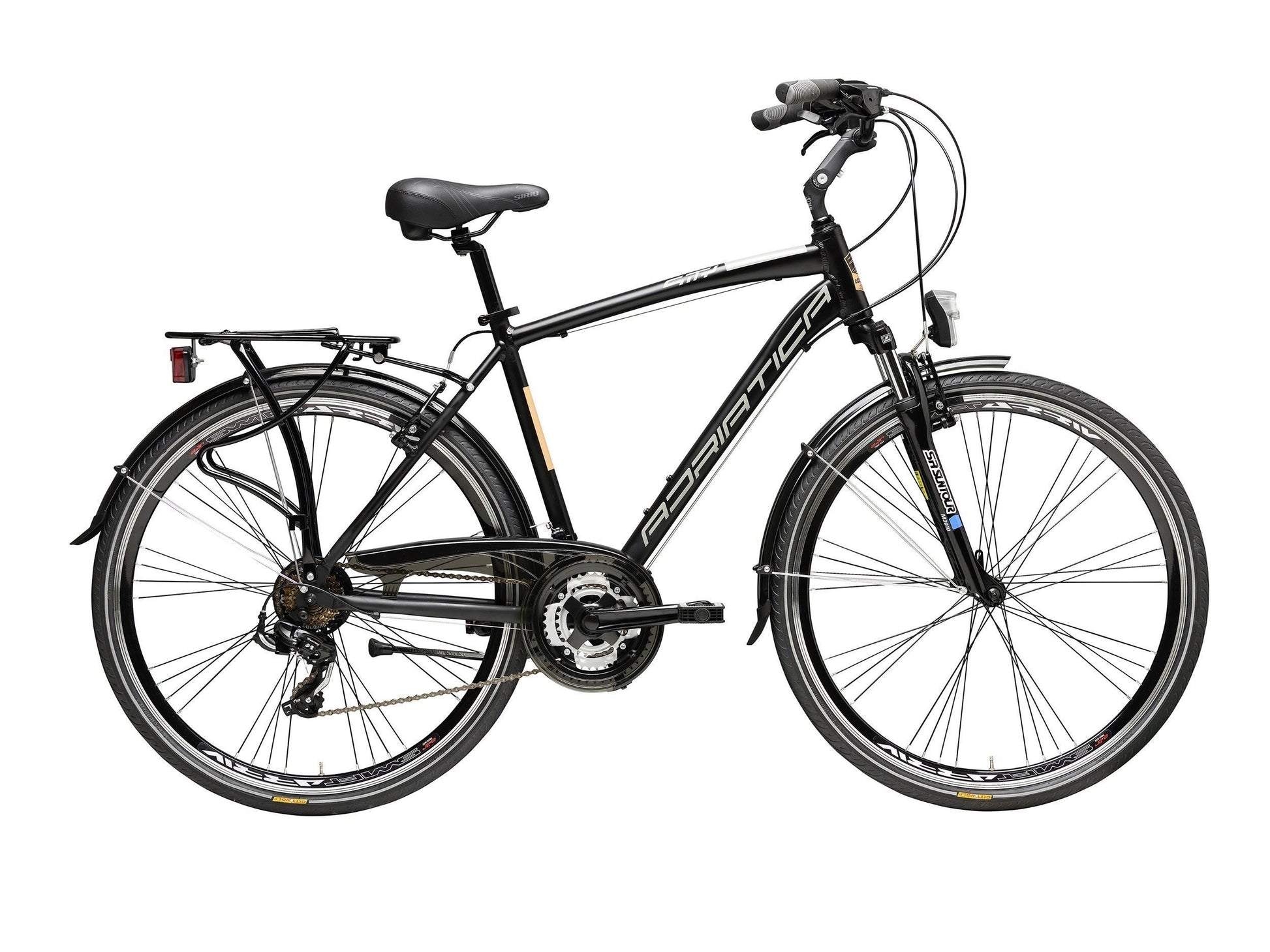 bicicleta adriatica sity 2 man neagra 50 cm