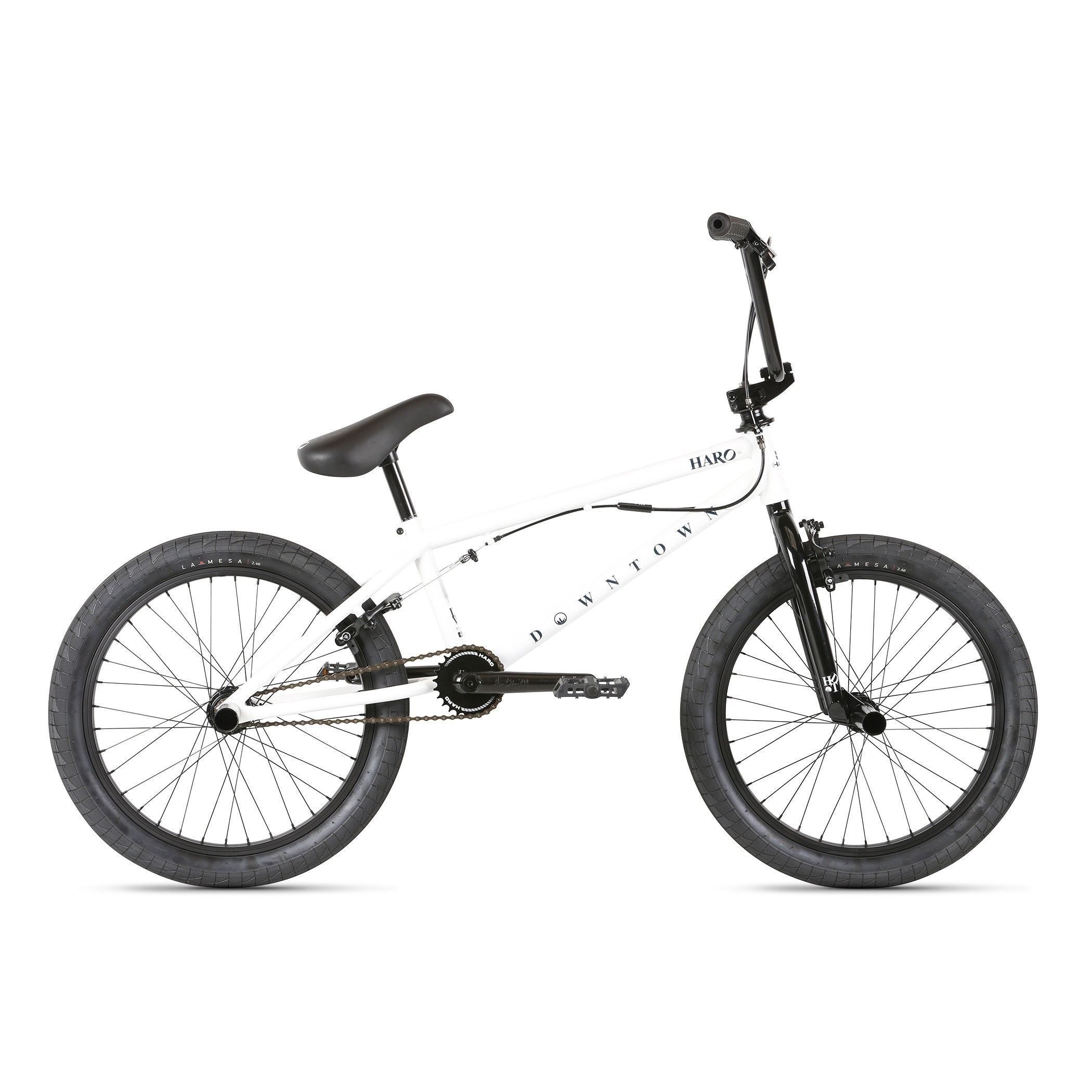 bicicleta bmx haro downtown dlx 20 alb