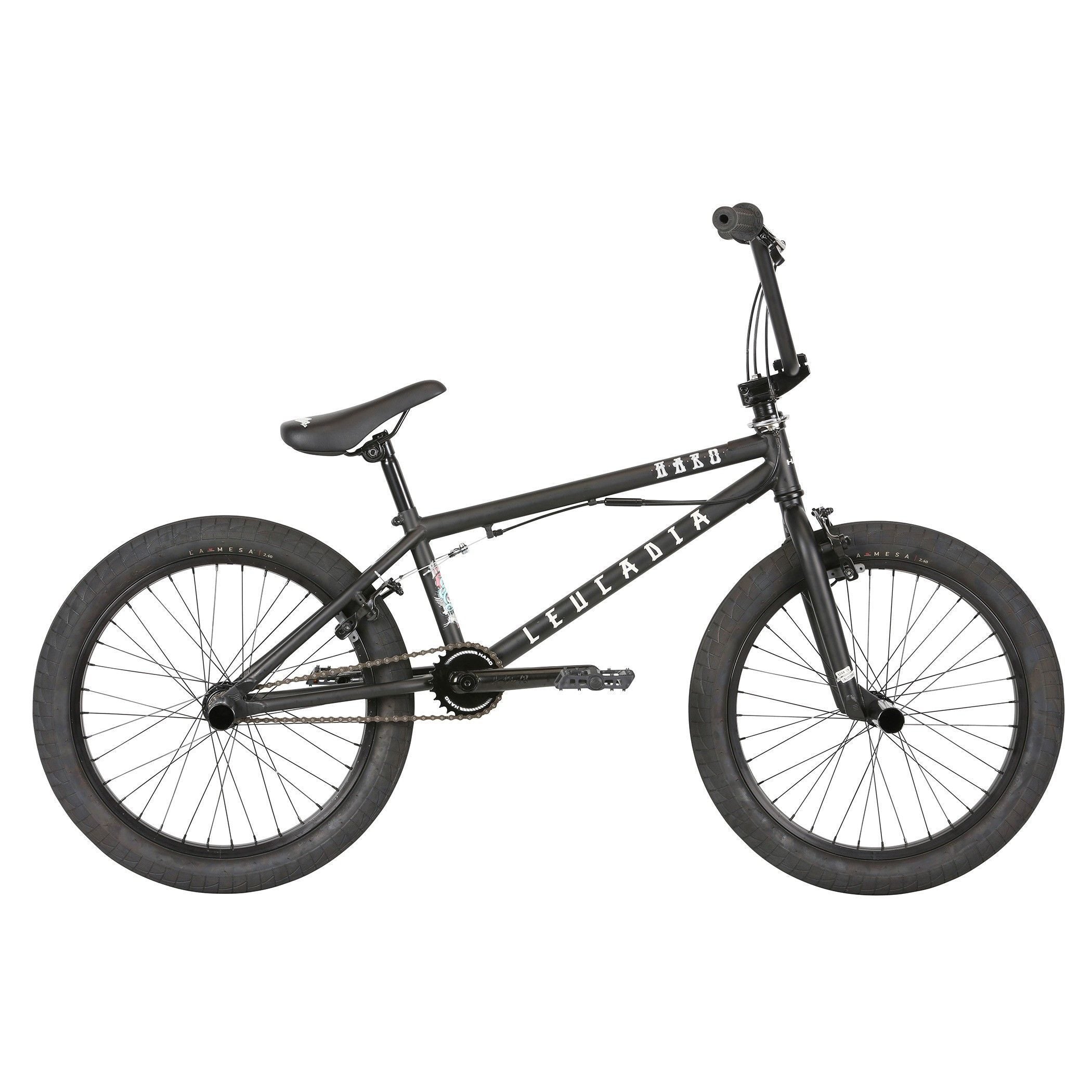 bicicleta bmx haro leucadia dlx 20 negru mat