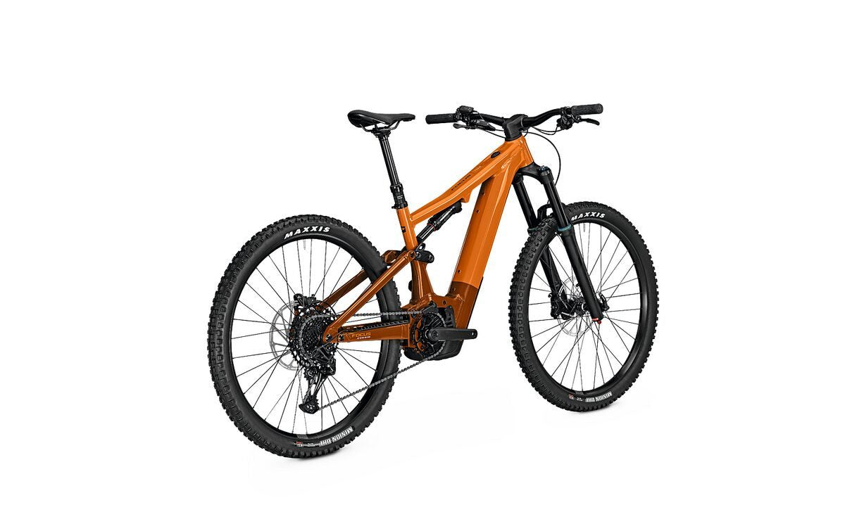 bicicleta electrica focus sam 2 67 29 orange brown m42cm 1