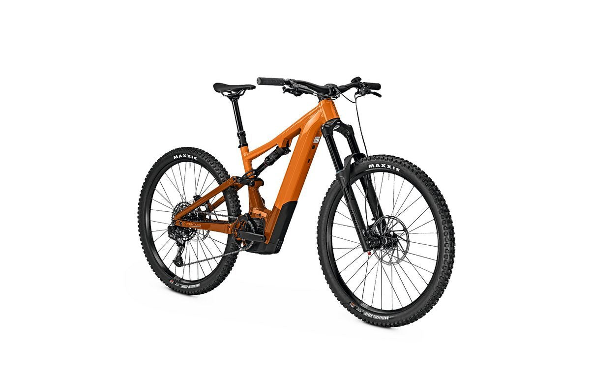 bicicleta electrica focus sam 2 67 29 orange brown m42cm 2