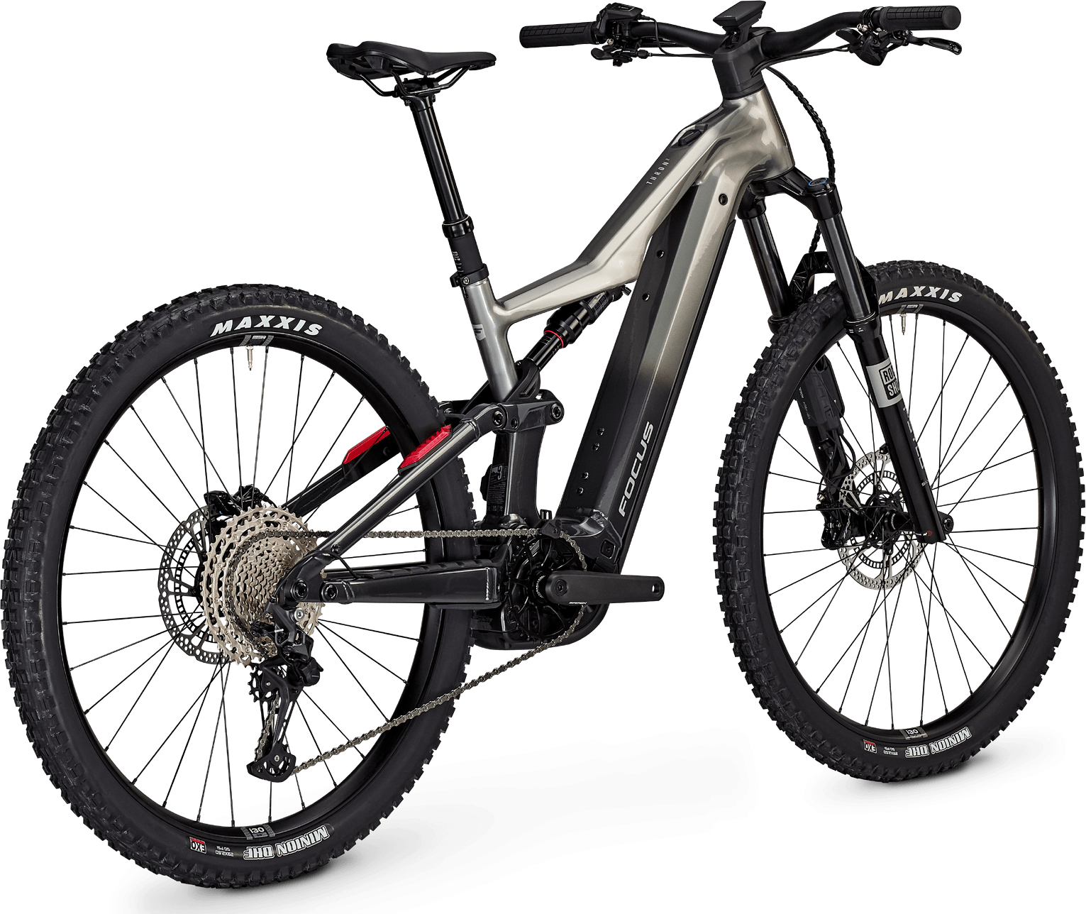 Bicicleta Electrica Focus Thron 2 6.8 ABS 29 600Wh Steel Grey / Diamond Black - L(45cm)