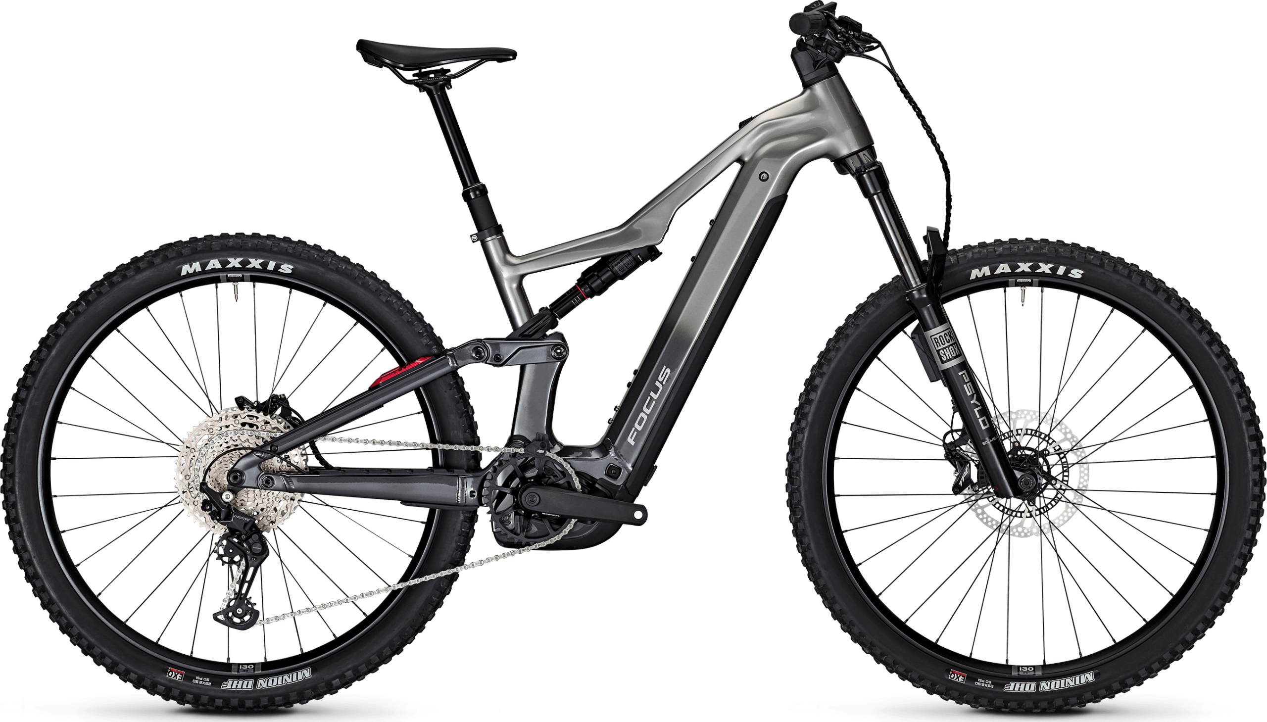Bicicleta Electrica Focus Thron 2 6.8 ABS 29 600Wh Steel Grey / Diamond Black - L(45cm)