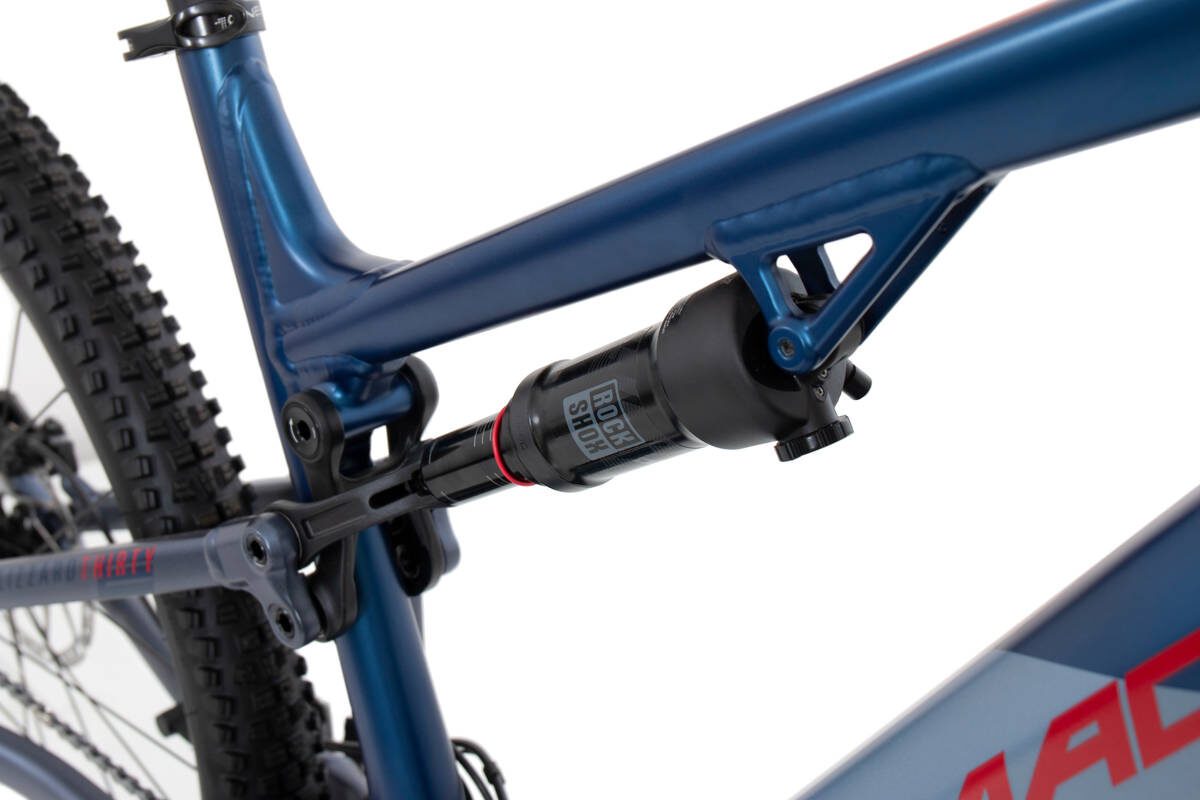 bicicleta electrica rock machine blizzard int e30 29 29 matte metallic navy red grey 150 s 3