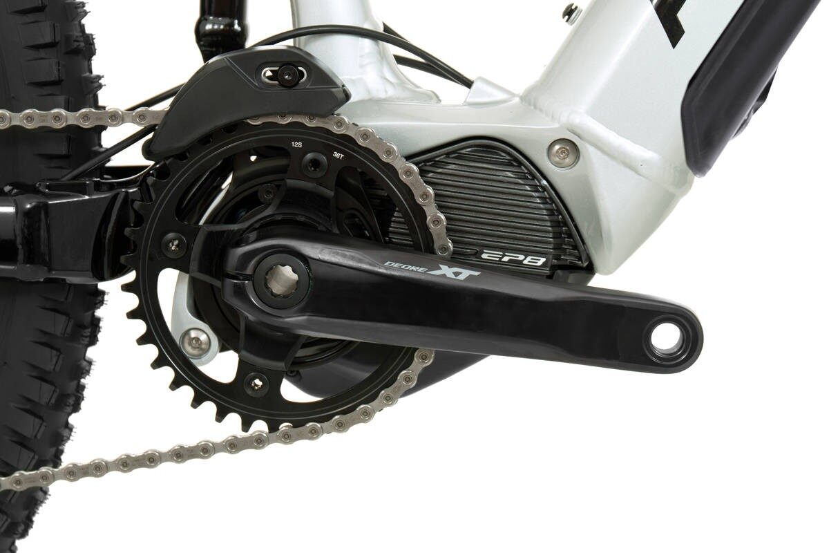 bicicleta electrica rock machine blizzard int e90 297 rz 29 gloss silver black green 190 l