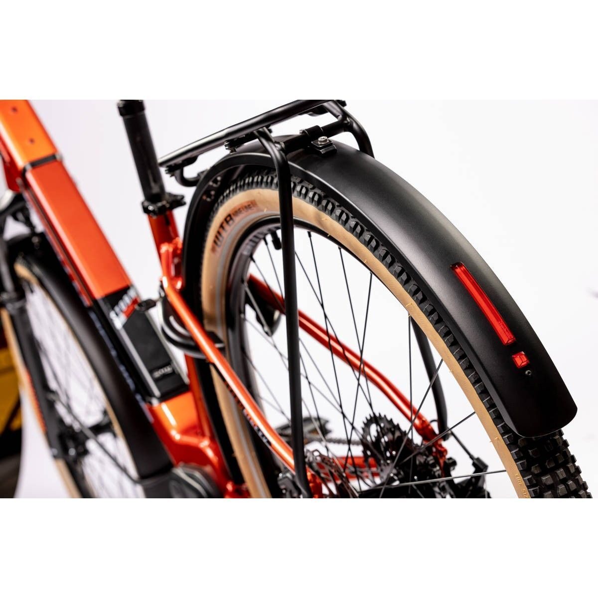 bicicleta electrica rock machine storm int e90 29 unisex touring 29 gloss metallic orange silver 170 m 1