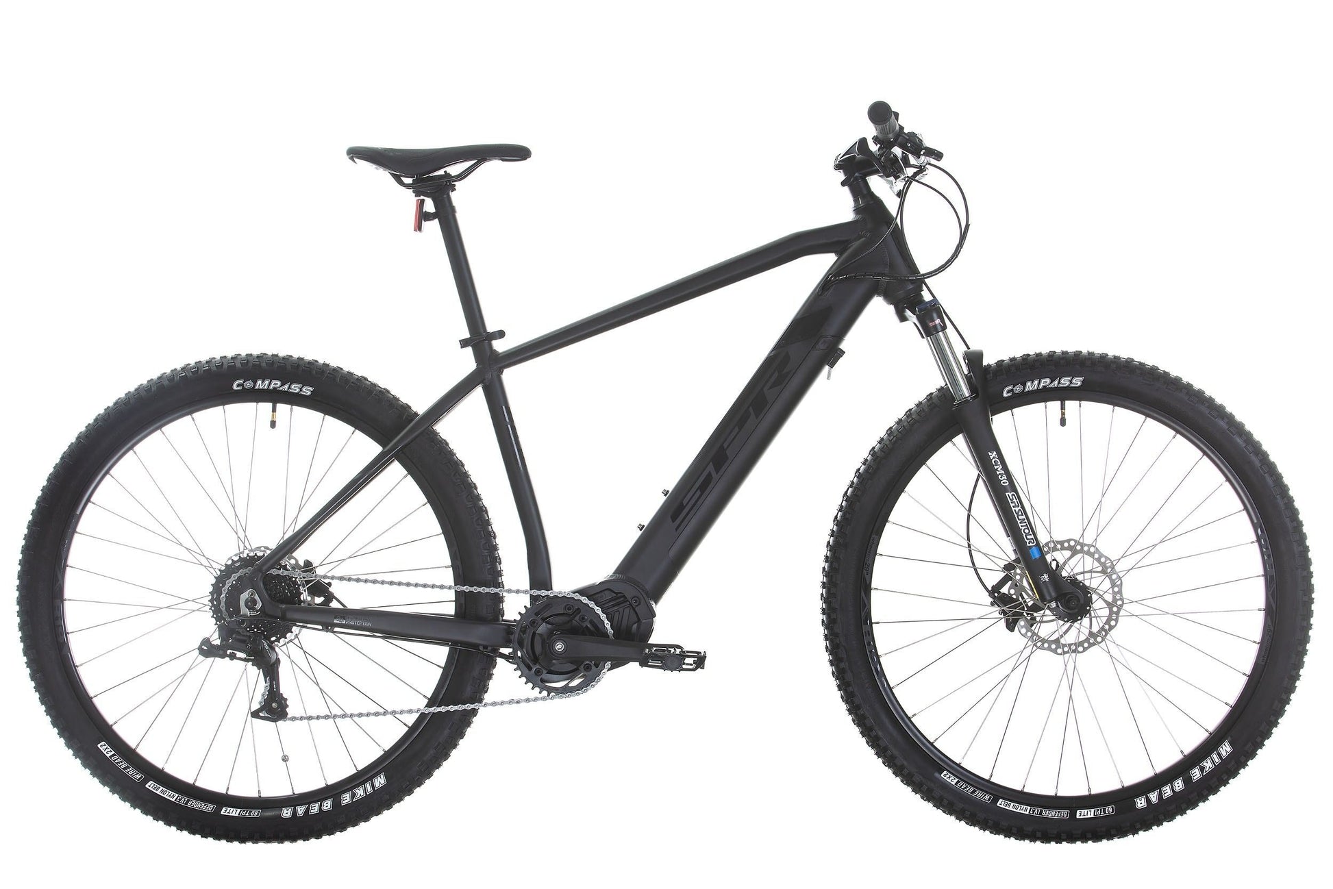 bicicleta electrica sprint e mtb pulse 29 negru mat negru 480mml