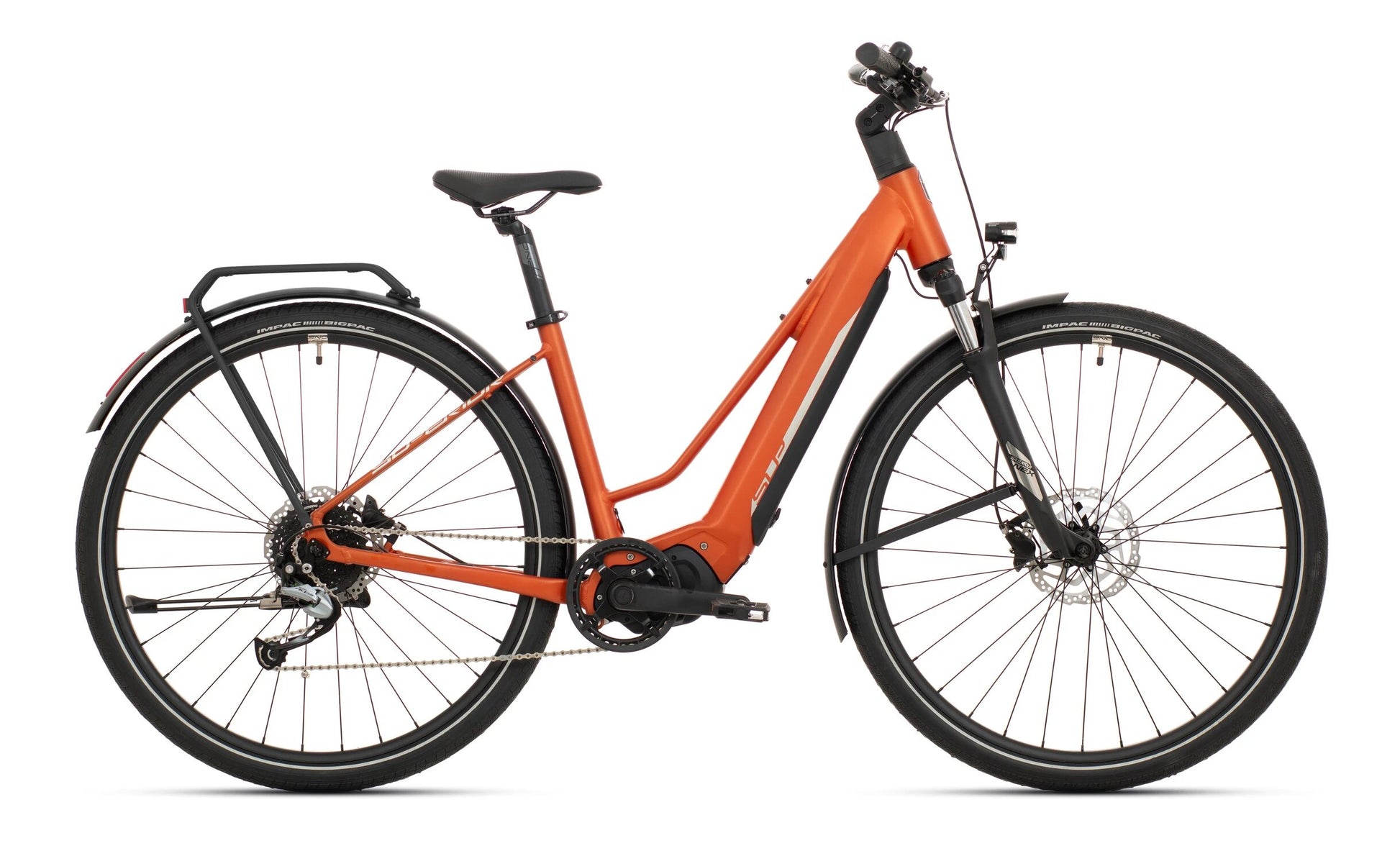 bicicleta electrica superior exr 6030 l touring 28 matte copper 165 s