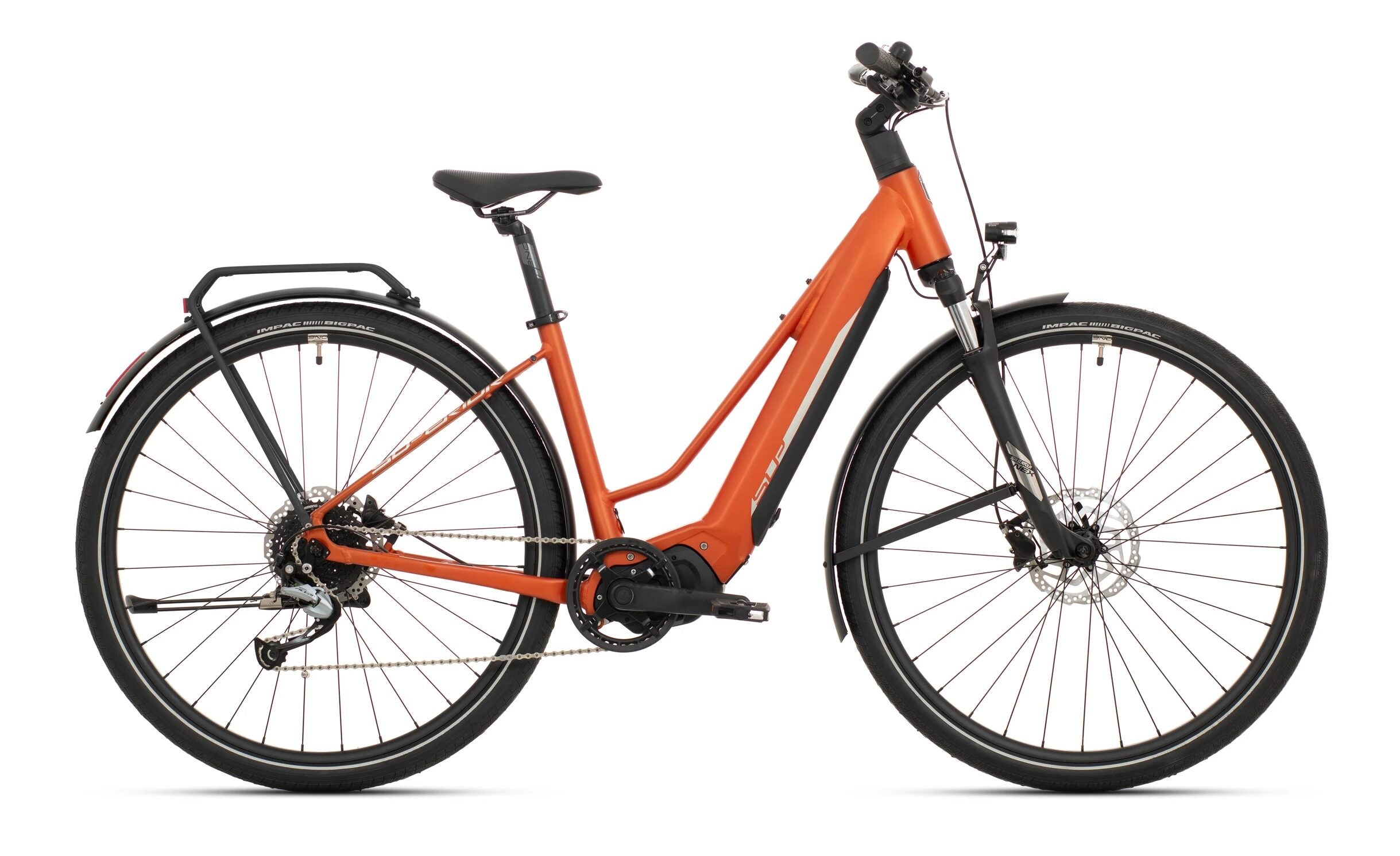 bicicleta electrica superior exr 6030 l touring 28 matte copper 165 s