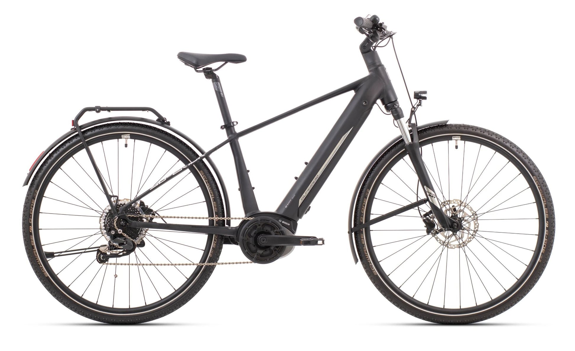 bicicleta electrica superior exr 6050 b touring 28 gloss gray chrome silver 170 m