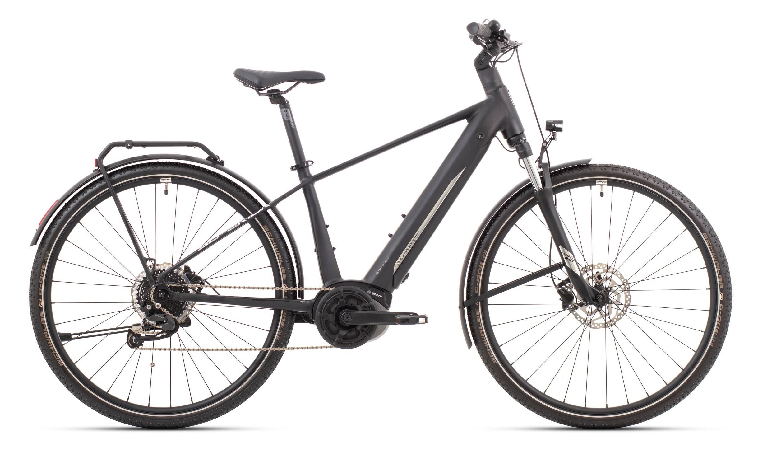 bicicleta electrica superior exr 6050 b touring 28 gloss gray chrome silver 170 m