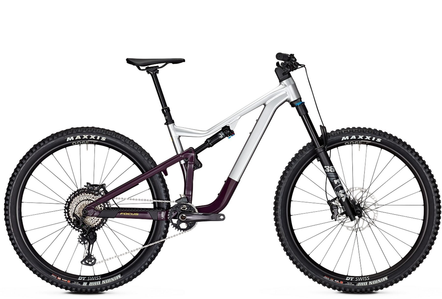 bicicleta focus jam 69 29 silver violet m42cm