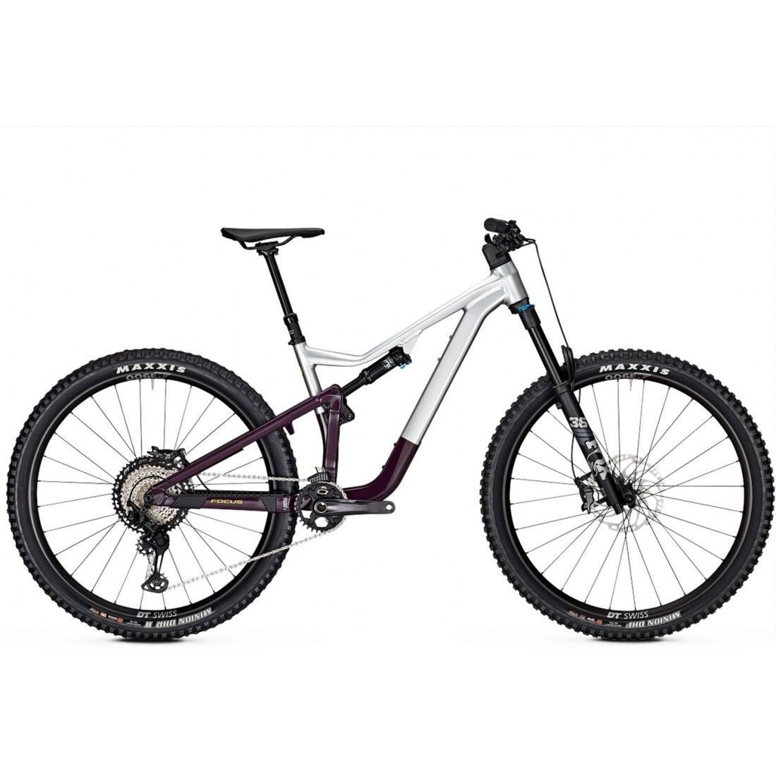 bicicleta focus jam 69 29 silver violet s39cm