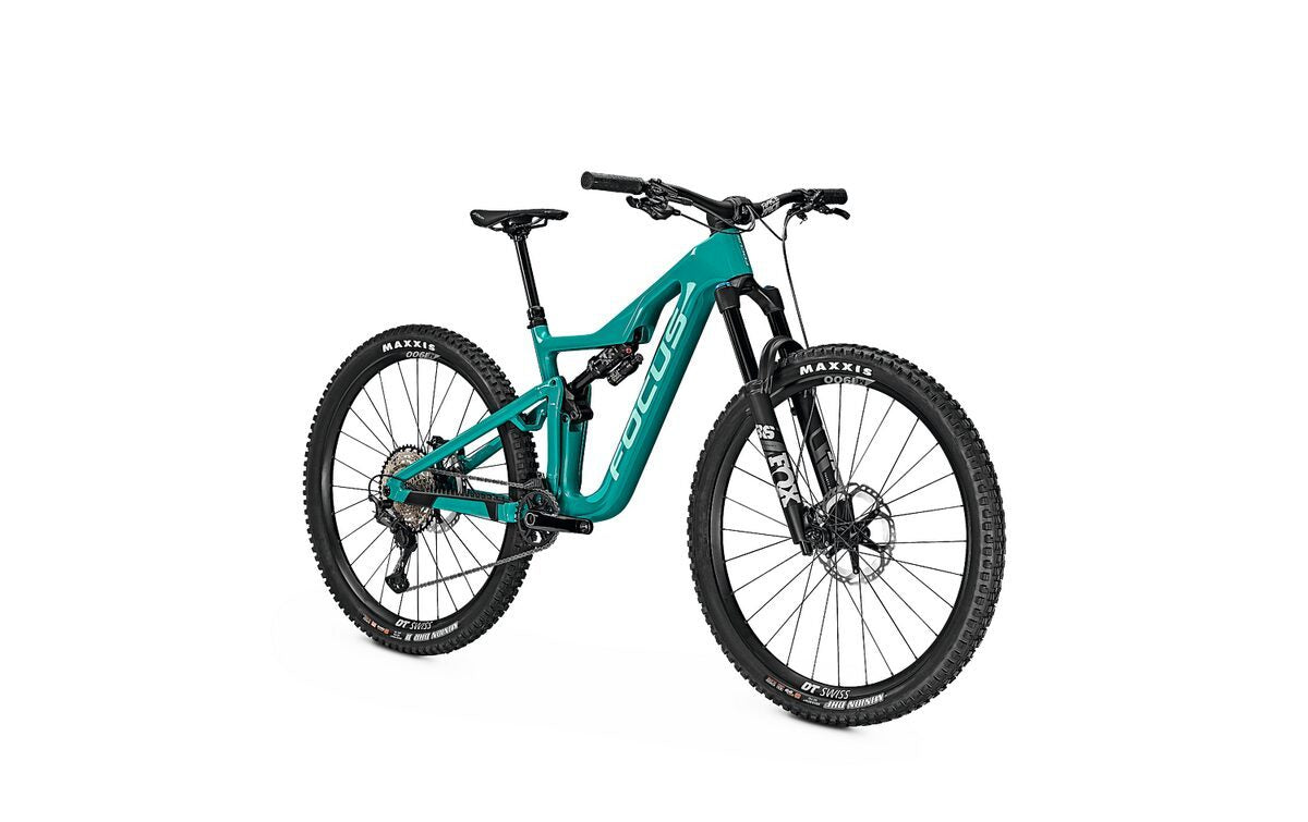 bicicleta focus jam 89 29 blue green m42cm 1