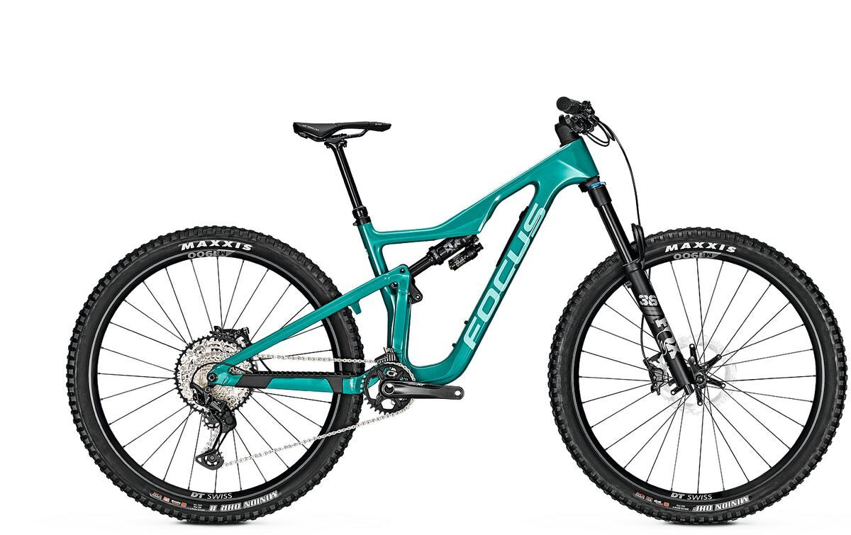 bicicleta focus jam 89 29 blue green s39cm