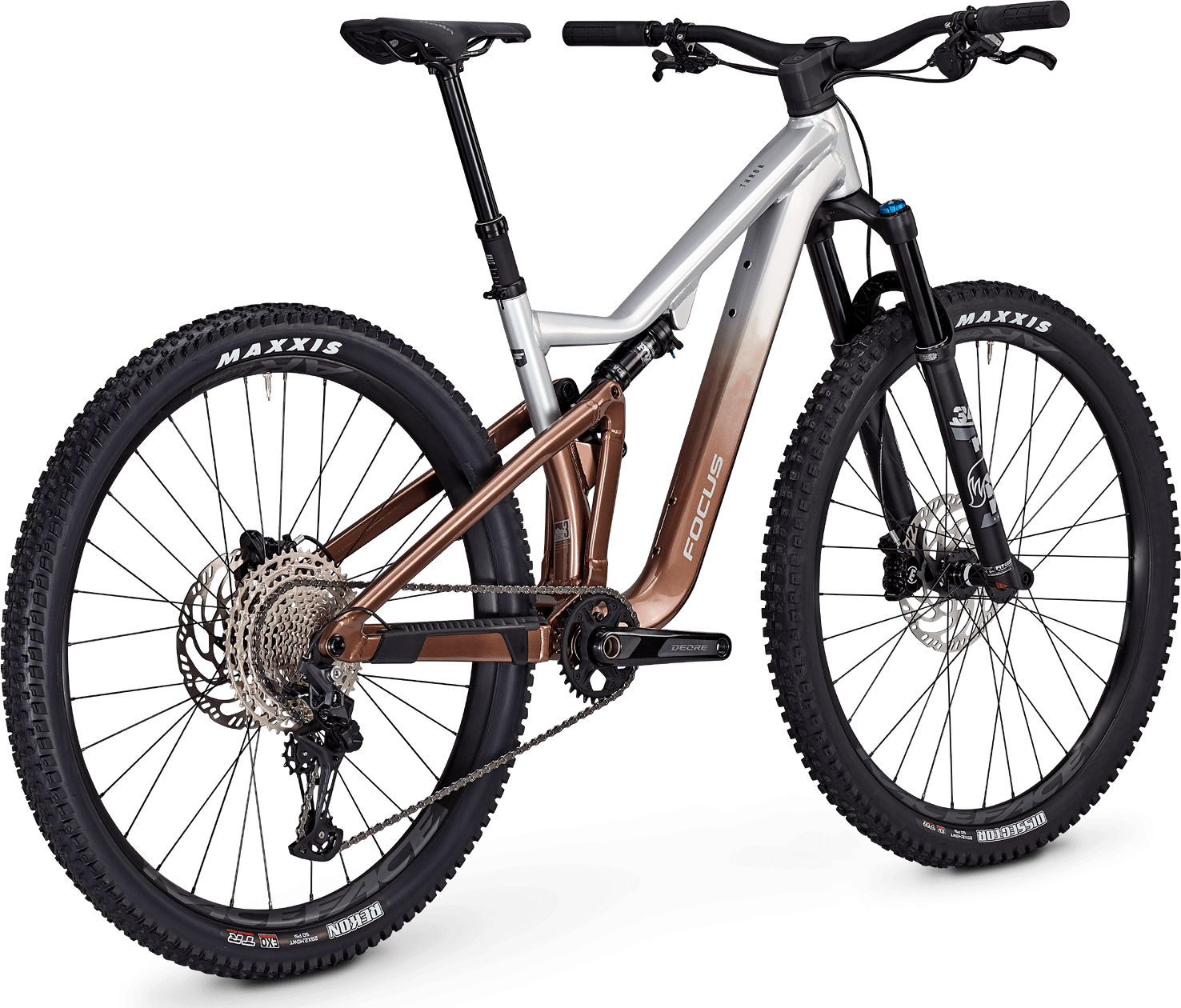 bicicleta focus thron 69 29 nepal silver platinum bronze l45cm 1