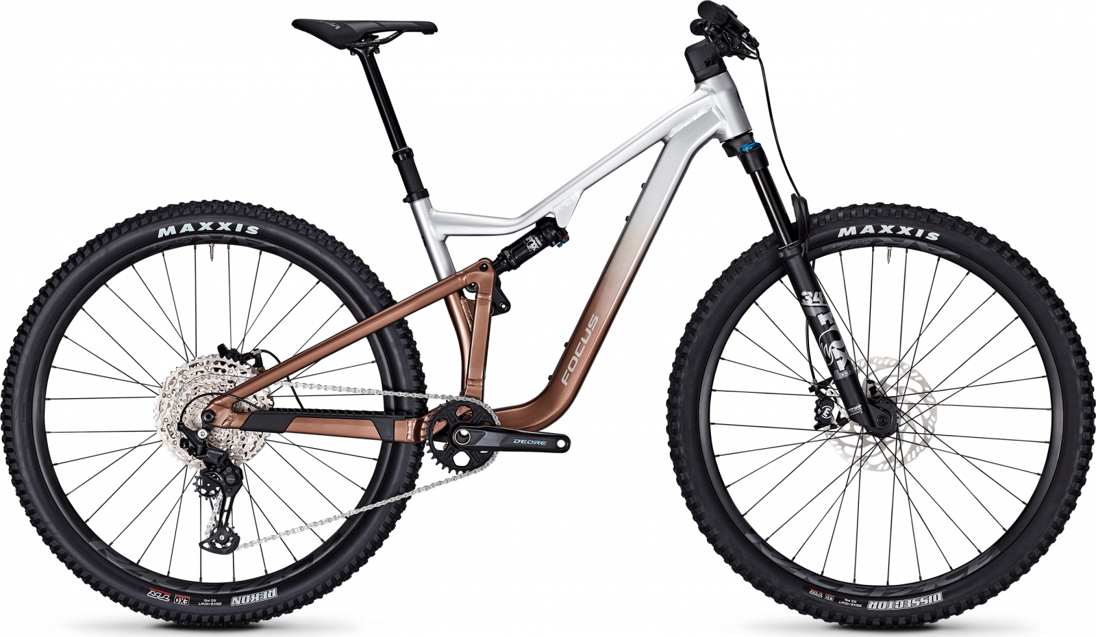 bicicleta focus thron 69 29 nepal silver platinum bronze l45cm