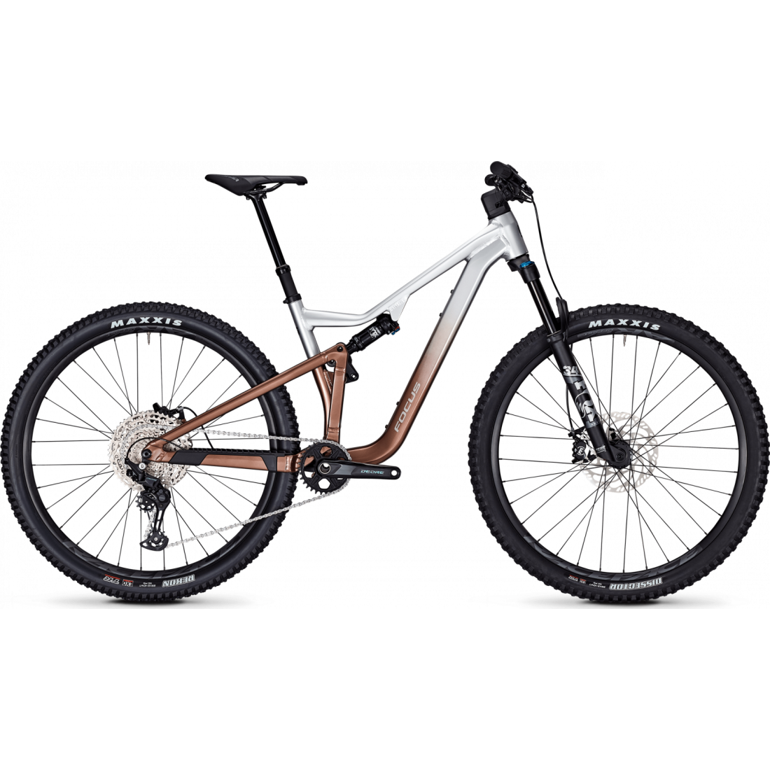bicicleta focus thron 69 29 nepal silver platinum bronze xl47cm