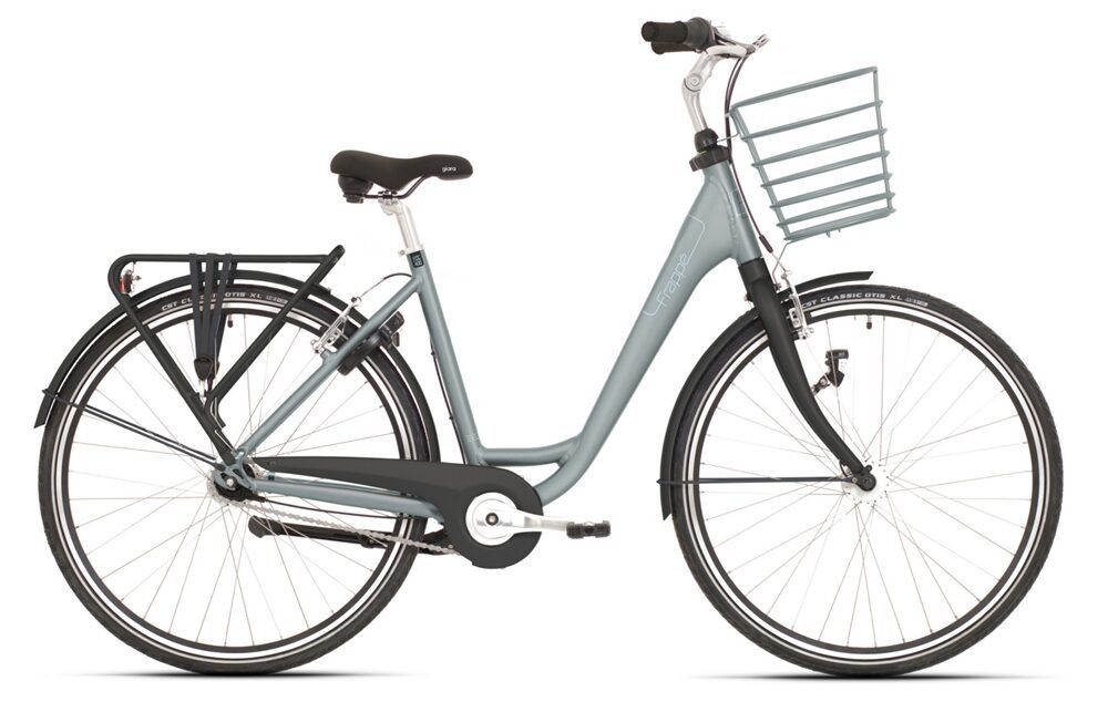 bicicleta frappe fcc 400 28 matte blue grey 46cm
