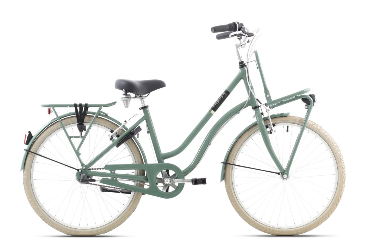 bicicleta frappe fcl 24 gloss soft green 38cm