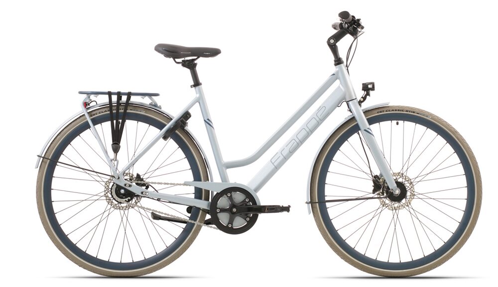bicicleta frappe fss 400 28 matte light blue 49cm