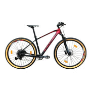 bicicleta mtb sprint apolon 12 29 negru rosu mat 520 mm