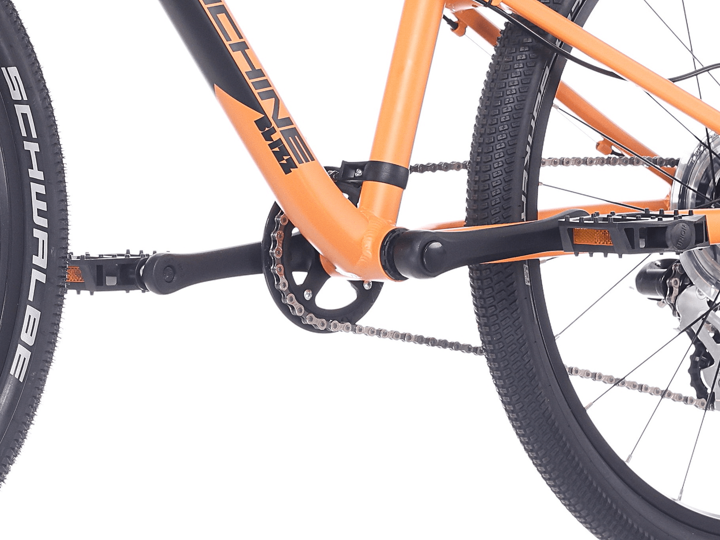 Bicicleta Rock Machine Blizz 24 HD Matte Matte Blazing Orange