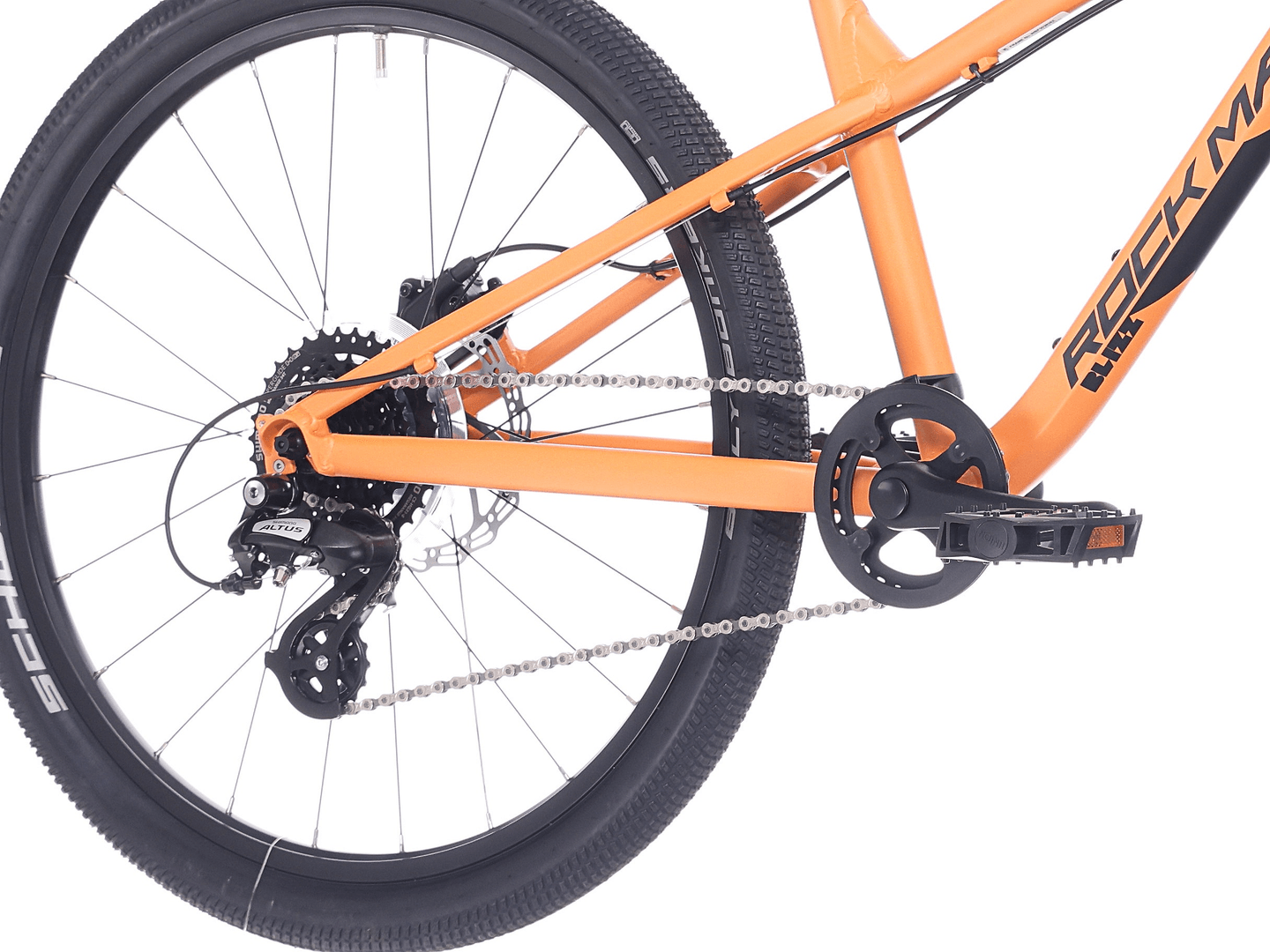 Bicicleta Rock Machine Blizz 24 HD Matte Matte Blazing Orange
