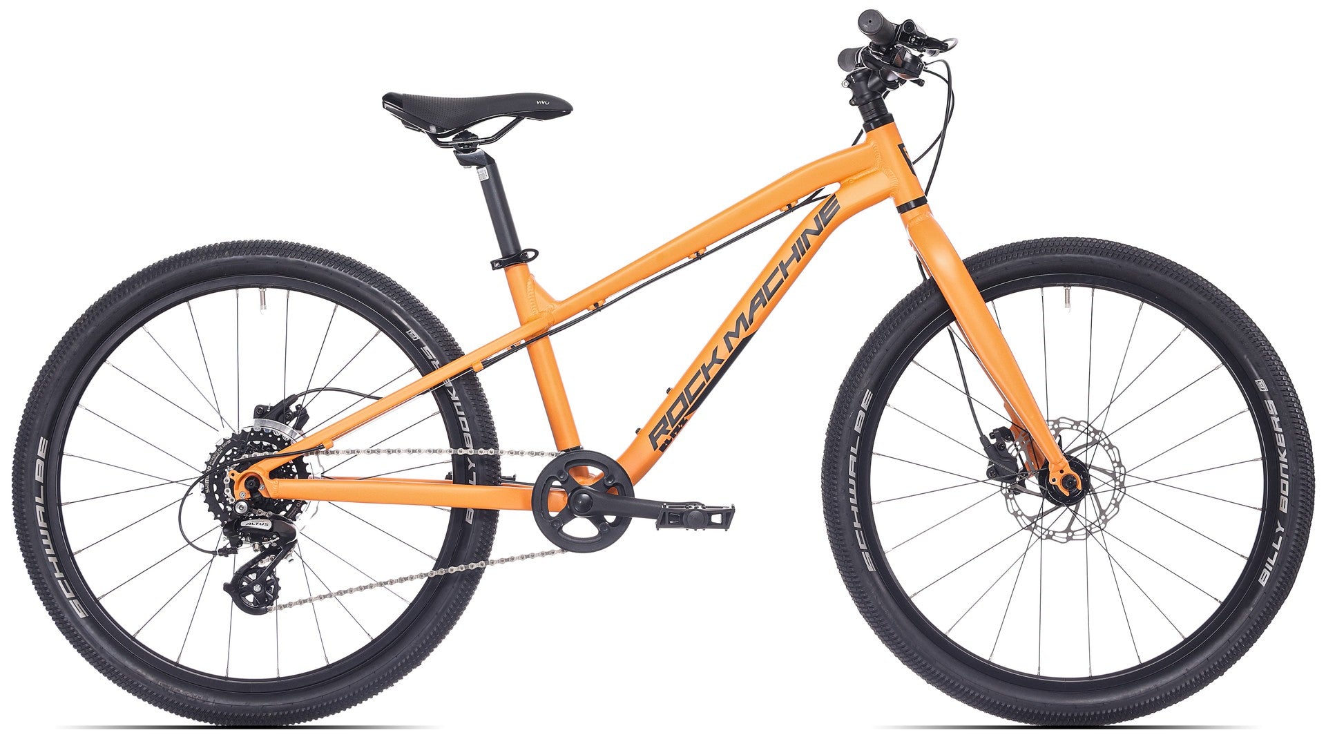Bicicleta Rock Machine Blizz 24 HD Matte Matte Blazing Orange