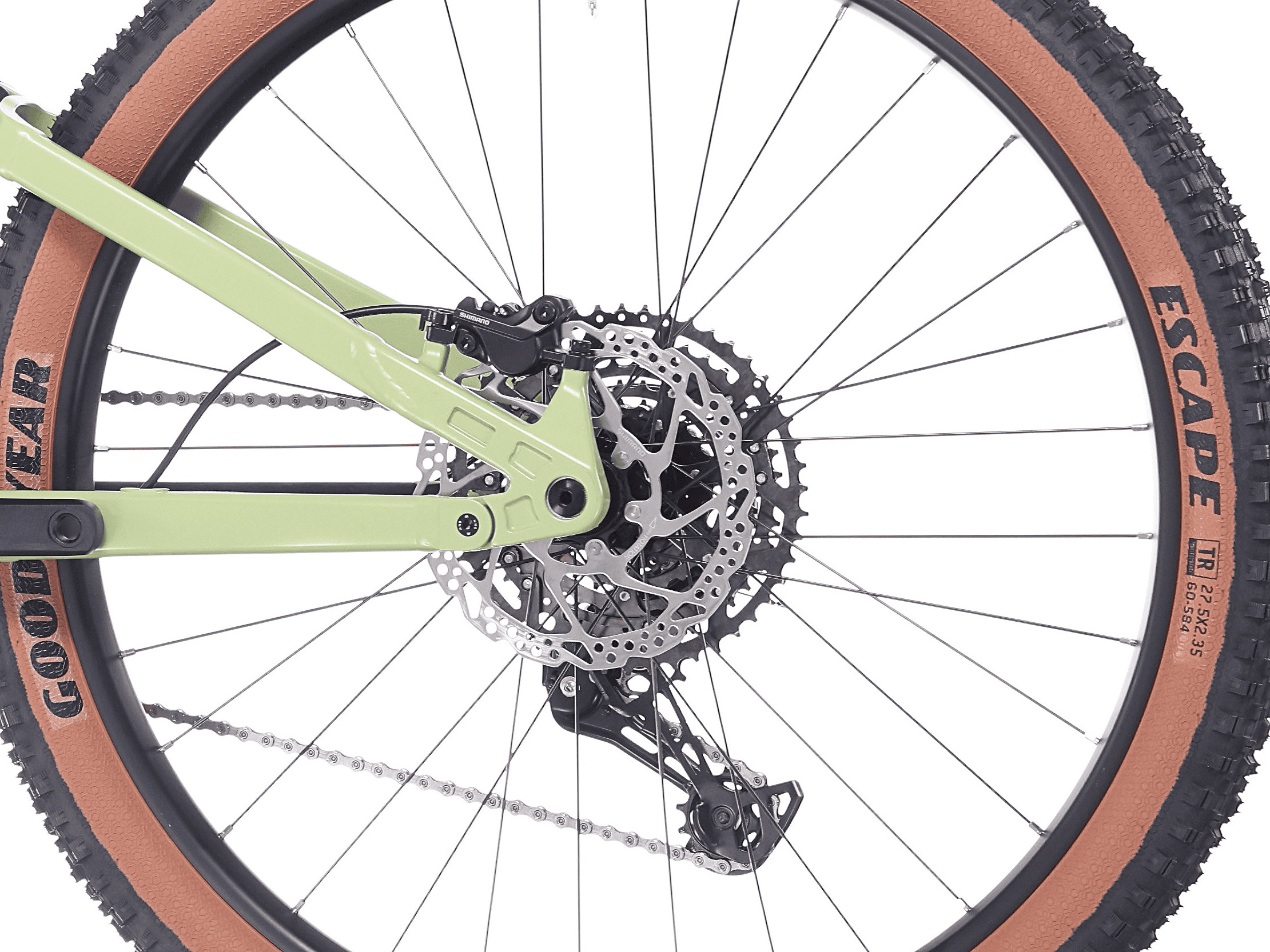 Bicicleta Rock Machine Blizz 27 FS 50 27.5 Matte Jade Green 38cm - (M)