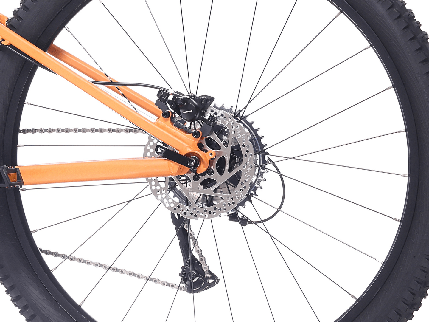 Bicicleta Rock Machine Blizz 27 HD 27.5 Matte Blazing Orange 13.5 - (XS)