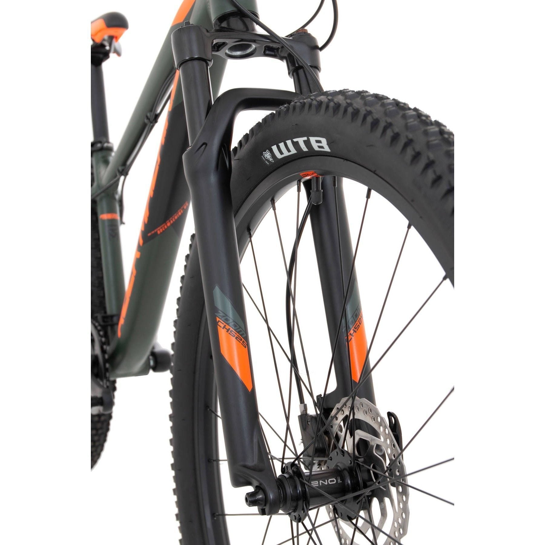 bicicleta rock machine blizz 27 hd 275 matte khaki neon orange black 15 s 2