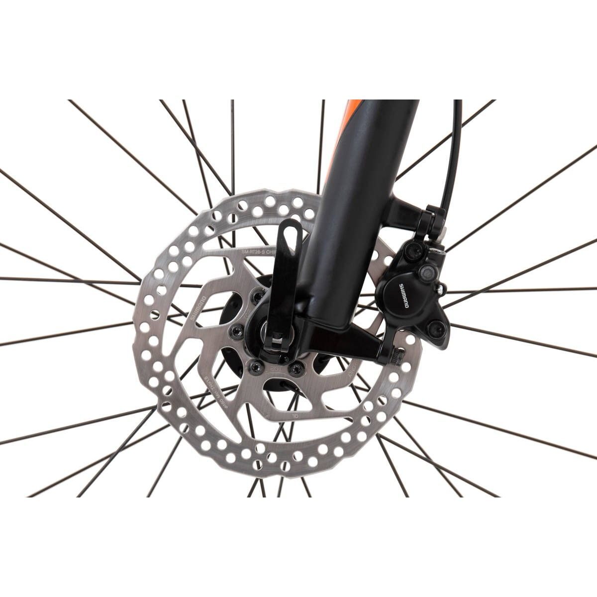 bicicleta rock machine blizz 27 hd 275 matte khaki neon orange black 15 s 4