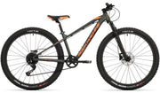 bicicleta rock machine blizz 27 hd 275 matte khaki neon orange black 15 s