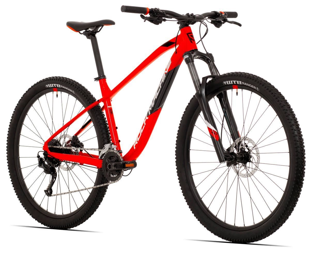bicicleta rock machine blizz 30 29 29 gloss dark red black silver 150 s 1