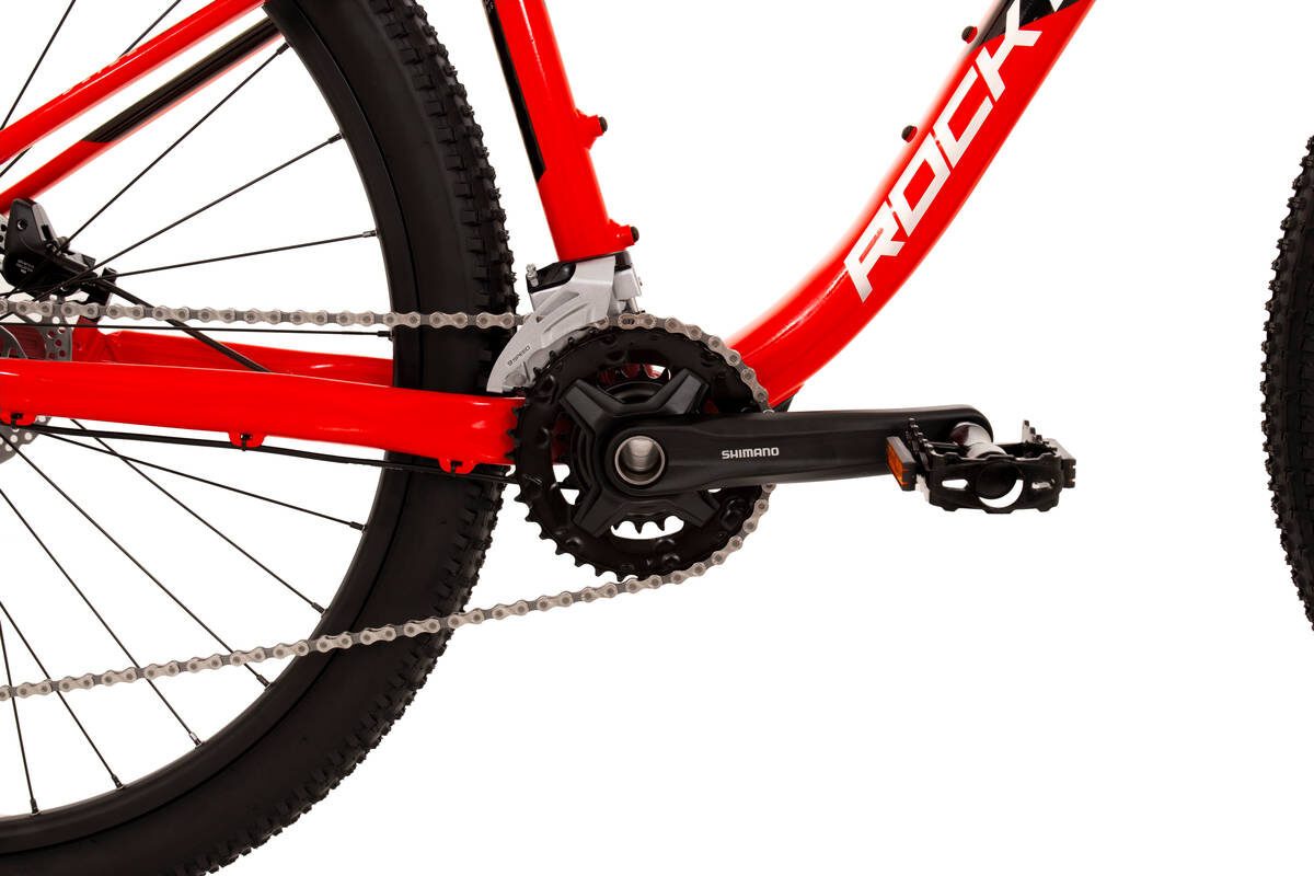 bicicleta rock machine blizz 30 29 29 gloss dark red black silver 150 s 2