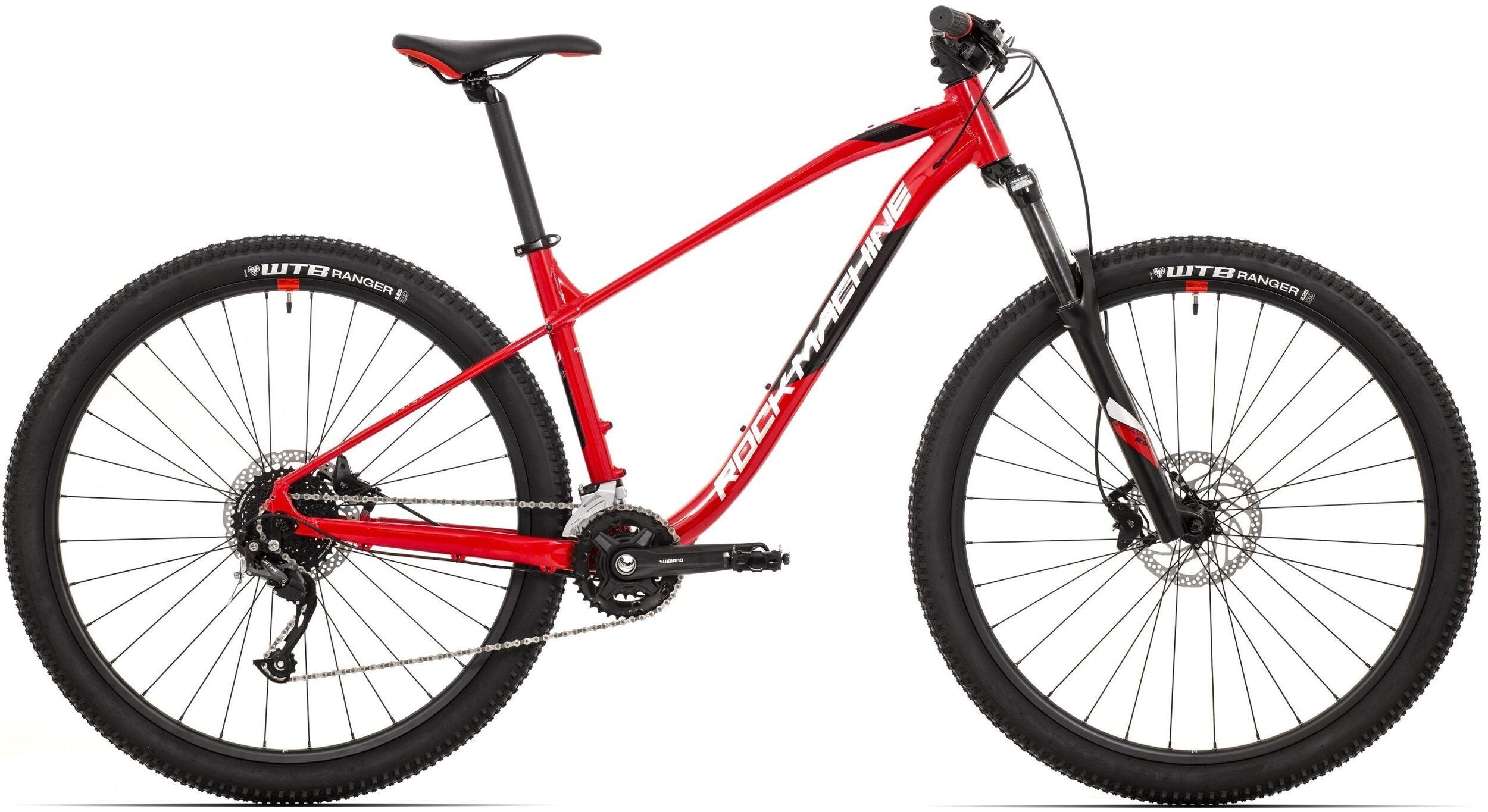 bicicleta rock machine blizz 30 29 29 gloss dark red black silver 190 l 1 scaled