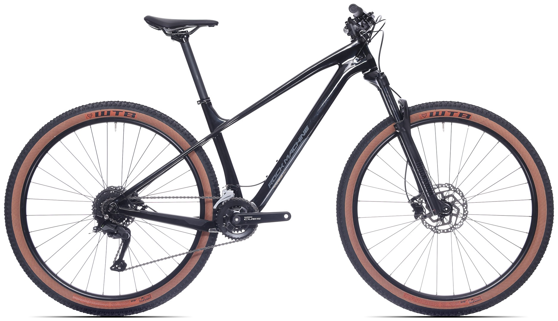 Bicicleta Rock Machine Blizz Cr 20 29 Gloss Basalt Black 43cm - (M)