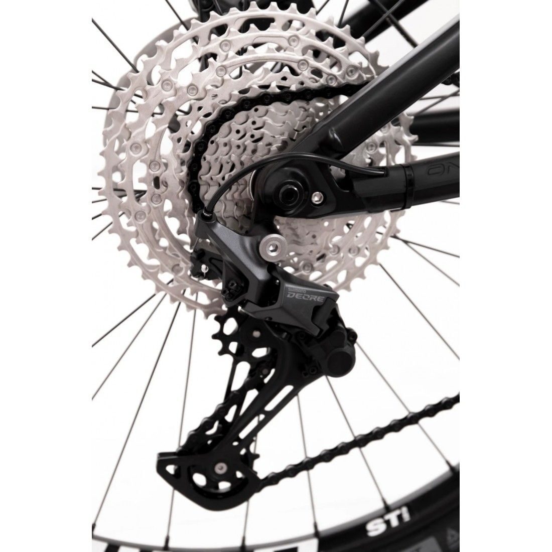 bicicleta rock machine blizzard 50 297 275 matte grey black white 190 l 3