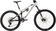 bicicleta rock machine blizzard 50 297 275 matte grey black white 190 l