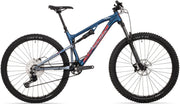 bicicleta rock machine blizzard trl 30 29 29 matte metallic navy red grey 170 m