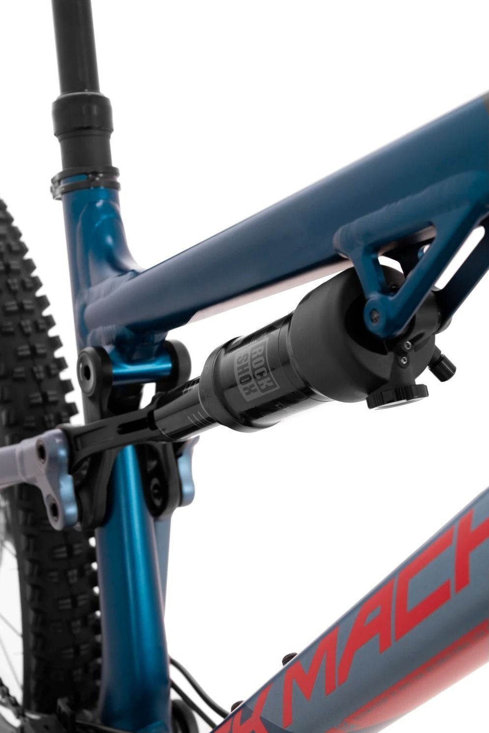 bicicleta rock machine blizzard trl 30 29 29 matte metallic navy red grey 190 l 3