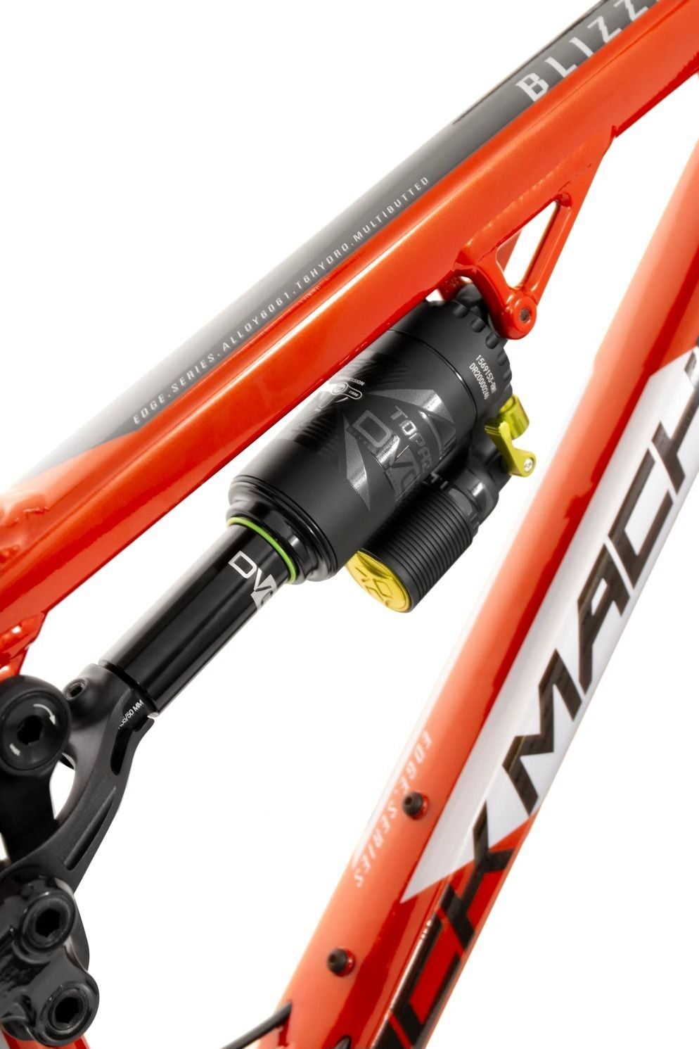 bicicleta rock machine blizzard trl 70 29 29 gloss metallic orange silver black 190 l 2