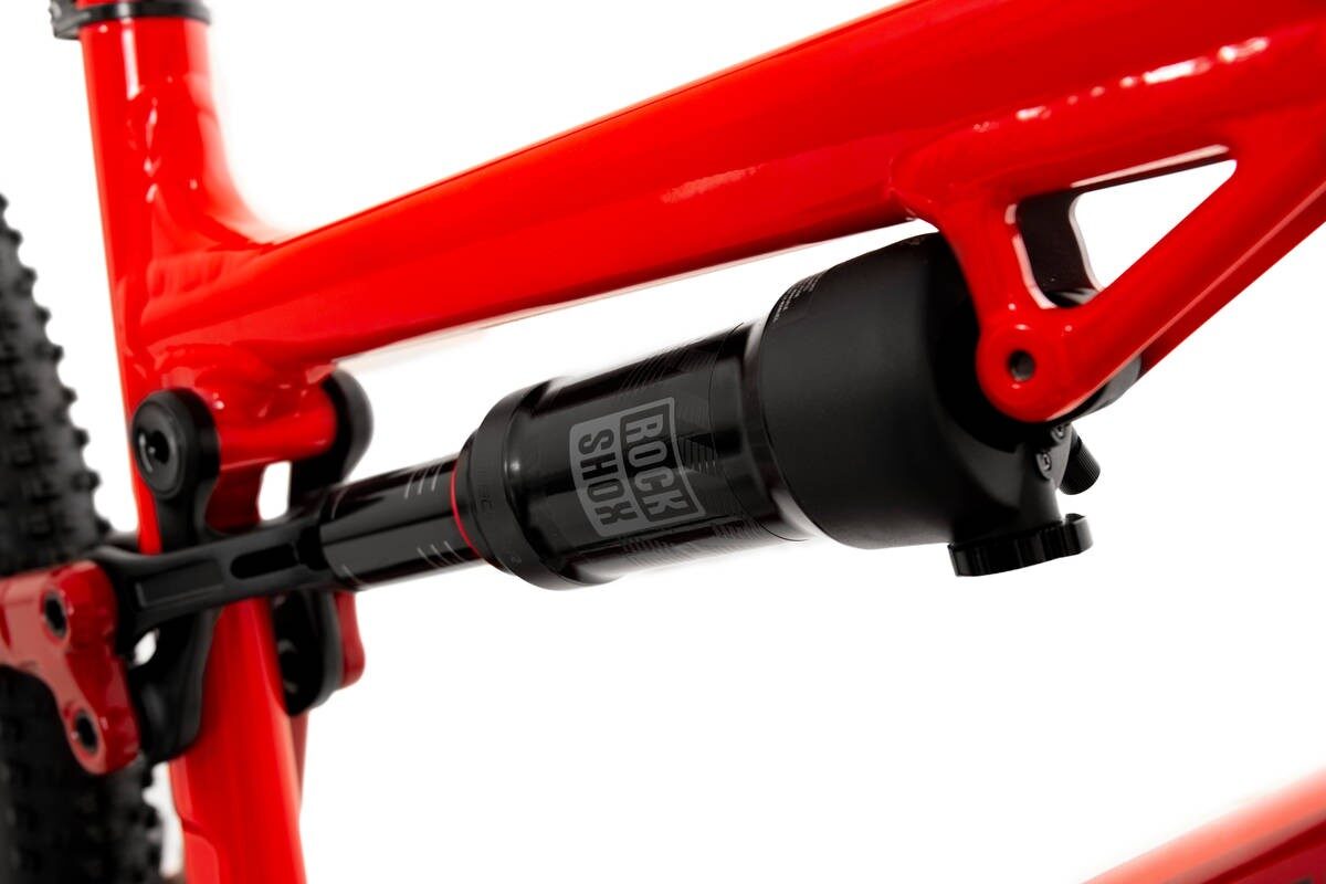 bicicleta rock machine blizzard xcm 30 29 29 gloss red black crimson 190 l 1
